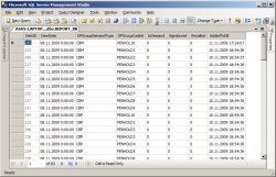 База данных - одна из таблиц, в которые сохраняются полученные данные