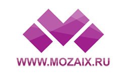 Основной логотип - буква складывается из кусочков